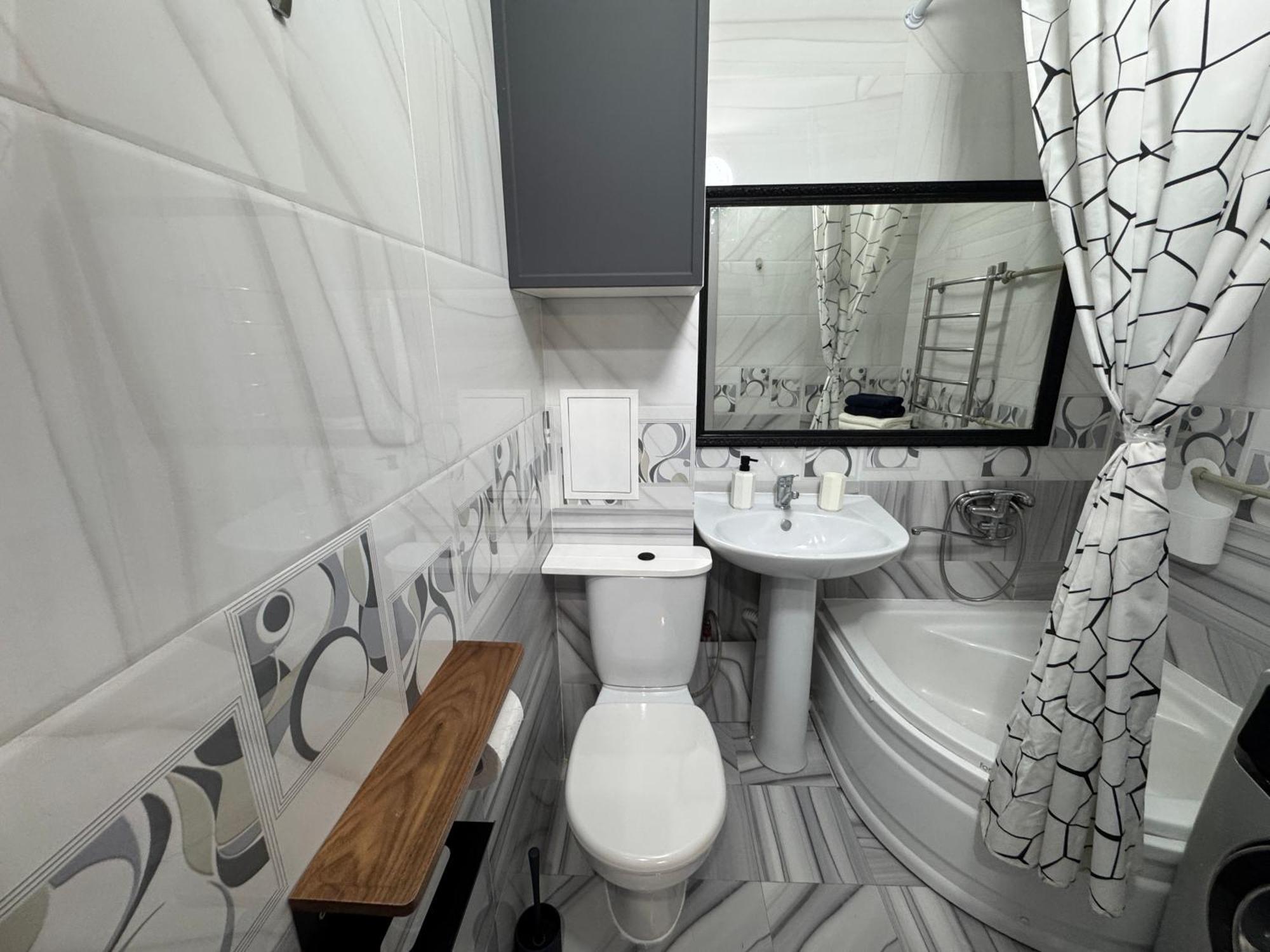Almatyda На Басенова Apartamento Quarto foto